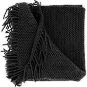 Pronto Wonen Plaid Gresso 127x152cm zwart