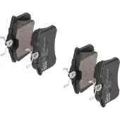 Febi Remblokken set 16488 FEBI voor o.a. AUDI, SEAT, SKODA, VOLKSWAGEN