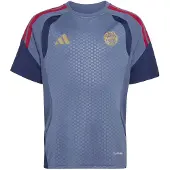 Adidas Bayern München Trainingsshirt 2026-2027 Kids Donkerblauw Rood Goud