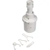 Geberit 240113001 Universele spoelreservoir met telescopische steunpijp, wit