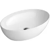 GSI Pura Keramische opbouwwastafel 60x42cm, wit ExtraGlaze