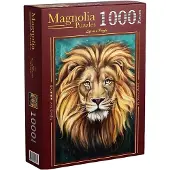 Magnolia puzzel Lion - 1000 stukjes legpuzzel speelgoed.