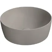 GSI Nubes Keramische waskom Ø40cm, mat tortora