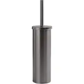 Gedy Flip Vrijstaande toiletborstel/ houder, gunmetal