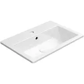 GSI Kube X Keramische wastafel 58,5x40,5cm, inbouw, wit ExtraGlaze
