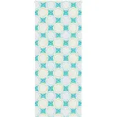 vidaXL Doucherolgordijn 90x240 cm stofbreedte 86 cm