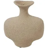 Countryfield Vaas taupe aardewerk H20cm taupe Aardewerk Vaas