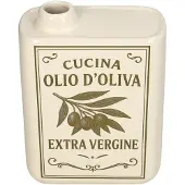 Kersten Vaas Olio D'Oliva Aardewerk H17cm Crème crème Aardewerk Vaas