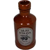 Kersten Vaas Olio D'Oliva Aardewerk H20.5cm Bruin bruin Aardewerk Vaas