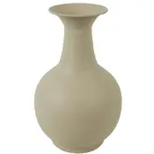 Countryfield Vaas crème metaal Ø24,5x38cm crème Metaal Vaas