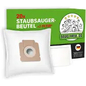 SAUG-FREUnDE | 20 stofzuigzakken geschikt voor HOOVER, SEVERIN | HO 3