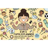 Borgerhoff & Lamberigts Eva’s Familieplanner 2026–2027 – Weekplanner voor 5 Personen met Stickers en Extra Kolommen