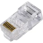 Link&Bikini LKPL86U, RJ-45, Transparant, Cat6, 100 stuk(s)