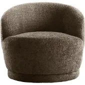 Pronto Wonen Draaifauteuil Tenna bruin