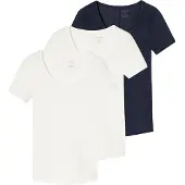 Schiesser Onderhemd 'Personal Fit' blauw gemêleerd