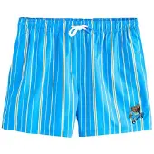 Next Zwemshorts 'Snoopy' turquoise / lichtgeel / wit
