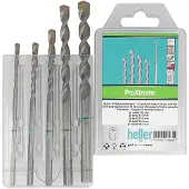 Heller ProXtreme 28264 2 Carbide Beton-spiraalboren set 5-delig 4 mm, 5 mm, 6 mm, 8 mm, 10 mm Driehoekschacht 1 set(s)