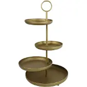 Pronto Wonen Decoratieplateau Mingardo goud