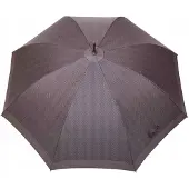 Parasol Klassieke herenparaplu met visgraatpatroon, grafietkleurig