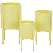 Mauro Ferretti Vaashouder Iris Set 3 Pcs Ø 36×56,5 cm