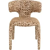 Kare design Stoel Tobi Maze bruin