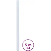 vidaXL Raamfolies 4 st mat sterrenpatroon PVC