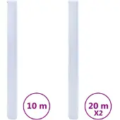 vidaXL Raamfolies 3 st statisch mat PVC grijs