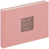 Walther design FA-207-PF Fun - Fotoalbum - 22x16 cm - Peach Fuzz