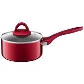 Ambition Jasper Rode Steelpan met Deksel - 16cm, 1.5L