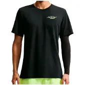 Nike - Dri-Fit Tee Stride Print Pack - Hardloopshirt L, zwart