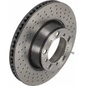 Brembo 01-16 Porsche 911 Rear Premium UV Coated OE Equivalent Rotor