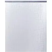 vidaXL Raamfolie sterrenpatroon mat 90x500 cm PVC