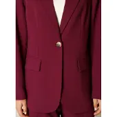 Base Level regular blazer donkerrood female | Maat: 36