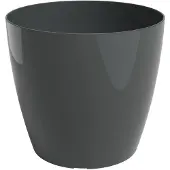 Artevasi San Remo Overpot Antraciet glanzend Ø 20 cm