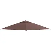 Happiq Vervangend Paviljoendak 2,98x2,95 m – Tuinpaviljoen Dakhoes – Koffiebruin