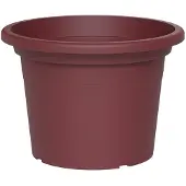 Tera Plantenbak BASIC rond Red Grape roodbruin Ø 25 cm