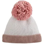 Next - Meisjes - Gebreide babymuts met pompon - Roze