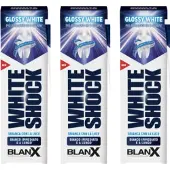 Blanx 3x White Shock Glossy White Tandpasta - 75 ml