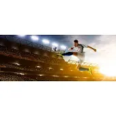 Dimex Fotobehang - Soccer Player 375x150cm - Vliesbehang