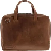 Plevier Midlothian businesstas 14 inch cognac.