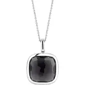 Ti sento Dames Hanger - 925 zilver - Grijsblauw - 6773GB