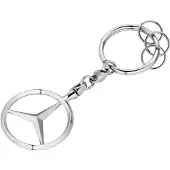 Mercedes-Benz Sleutelhanger Brussel zilver