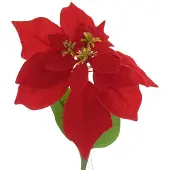 Gasper Kerstster Poinsettia Rood 60 cm - Kunstbloemen