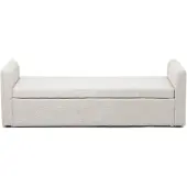 Giga Meubel Opbergbank Calvin Beige 150cm