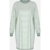 Mey Nachtjapon Serie Willow Stripes Seasalt Green | Maat 42