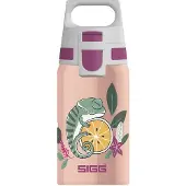 SIGG Children's 0.5L Shield One Flora Stainless Steel Bottle || Maat: 500