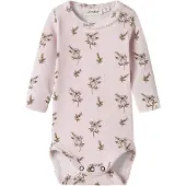 Lil´ Atelier Rompertje/body bruin / gemengde kleuren