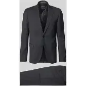 Bugatti regular fit pak met 2-knoops colbert