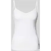 Marc O'Polo Shaped fit top met bandjes en kant