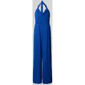 Jake*s Cocktail Jumpsuit met plissévouwen en ronde hals